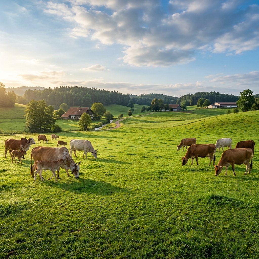 Dairy Cows Grazing